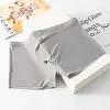 Men's Pouch Trunks Ice Silk Enhance Underwear Briefs Low-Rise Ultra-Thin Bulge Pouch Boxer Briefs