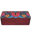 DIY Diamond Art Wooden Storage Box with Lid for Jewelry & Crafts Organization Kit