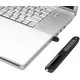 DinoFire Wireless Presenter, Hyperlink Volume Control Presentation Clicker RF 2.4GHz USB PowerPoint Clicker Presentation Remote Control Pointer Slide Advancer (Black)