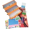 2-in-1 Diamond Art Storage Containers & Line-Up Tray, Upgrade Convex Point Bottom Design for Efficient Crafting DIY Diamond Art Accessories