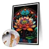 Lotus-Paint by Numbers Acrylic Painting 40*55CM