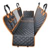 Dog Seat Cover Car Seat Cover for Pets 100%Waterproof Pet Seat Cover Hammock 600D Heavy Duty Scratch Proof Nonslip Durable Soft Pet Back Seat Covers