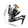 Metal Spinning Reel 5.2/1 Fishing Reel Fishing Wheel for Saltwater Or Freshwater