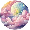 Stars Moon -Paint by Numbers Acrylic Painting 40x40cm