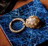 Pure copper bell tortoise shell keychain pendant good luck