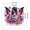 Butterfly Fairy-11CT Stamped Cross Stitch 50*50cm/19.69*19.69in