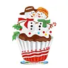 Diamond Painting Crystal Christmas Acrylic Statue Desktop Rhinestone Mosaic Art Kit