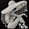 Diamond Painting-DIY Crystal Rhinestone Elegant Lady