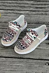Women's Vintage Aztec Patchwork Lace-up Decor Flat Shoes