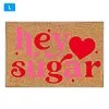 Valentine Rug Outdoor Non-Slip Welcome Mats for Indoor Front Porch Home Decor