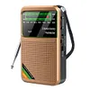 FM AM SW Radio with Headphone Jack Pocket Radio Portable Radio for Home/Outdoor