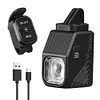 LED Bicycle Front Hanging Light Remote Control Rechargeable 1000LM Bike Light