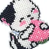 Bead Embroidery - Cat Beaded Counted Cross Stitch Keyring