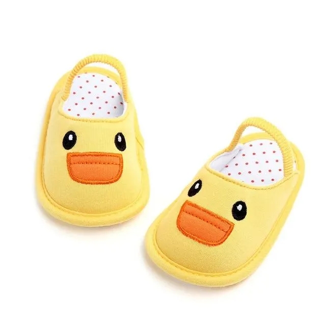 2019 Baby Shoes Slippers Newborn Infant Baby Boy Girl kid Soft Sole Cotton Slipper Shoes Cartoon Causal Cotton Soft Shoes 0-12M