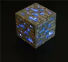 Minecraft Torch Lamp Rechargeable Torch Diamond Mining Lamp Color Changing Bottle LED Night Light, USB Rechargeable, Handheld or Wall Mounted Lighting Toy Gift for Costume Cosplay