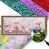 Magnolia - 9CT Partial Beaded Cross Stitch Kit(116x46cm)