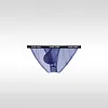Men's Low Waist Ultra-Thin Ice Silk Transparent Quick-Drying Breathable Briefs
