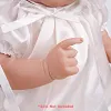 White Reborn Baby Doll Clothes Adorable Outfit for 17''-20'' Reborn Baby - RBBI-Myrebornbabydoll&reg; Myrebornbabydoll&reg;