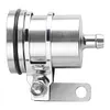 Aluminum Motorcycle Brake Fluid Reservoir Clutch Tank Oil Fluid Cup (Silver)