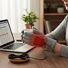 USB Electric Heated Gloves Anti-Slip Thicken Cycling Glove for Winter Ski Sports
