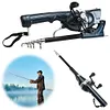 Portable Folding Fishing Rod Telescopic Fishing Pole with Reel Line Travel Rods