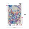 Flower Butterfly-Full Square Diamond Painting