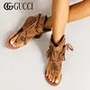 【Sprzedaż osiągnęła ponad 17 000】 Nowe i wygodne sk&oacute;rzane sandały Gucci na lato