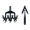 2 in 1 Garden Aerator Garden Soil Scarifier Rotary Tiller Rotary Cultivator Tool