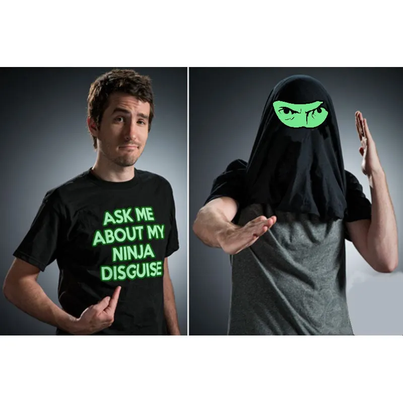 GrootWear  NINJA DISGUISE T-SHIRT (Buy 2 Free Shipping)