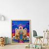 >SALE<Full Embroidery Eco-cotton Thread 11CT Printed House Cross Stitch Kit Artwork