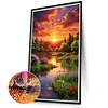 Mountains Fields-Full Round Diamond Painting 40*70CM