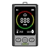 3-in-1 Carbon Monoxide Detector Rechargeable CO Detector Temp Humidity Monitor