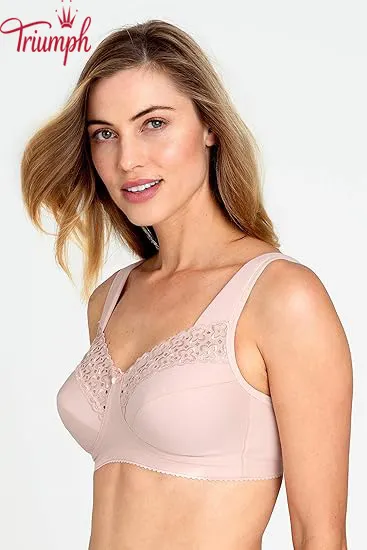 Triumph - (3db) Női vezet&eacute;k n&eacute;lk&uuml;li pamut melltart&oacute;