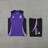 2024 Germany pre-match training Purple Jersey+Shorts 1:1 Thai Quality