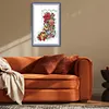 Gabriel Of The Christmas Stocking - 16CT Stamped Cross Stitch 37*52cm/14.57*20.47in(Brand)