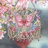 Diamond Painting Acrylic Streamer Butterfly Pendant for Wall Window