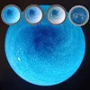 Planet LED Night Light Galaxy Planet Light with Stand Decorative Bedroom Bedside Lamp Creative Birthday Gift