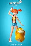 1/20 & 1/8 Scale World Zukan Misty & Psyduck - Pokemon Resin Statue - STS&nbsp;Studio