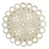 DIY Embroidered Hollow Thread Board Wooden Home Cross Stitch Tool (Tulip)