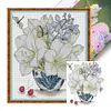 Magnolia-14CT Stamped Cross Stitch 31*34cm/12.2*13.39in