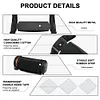 Metal Car Speaker Mount Adhesive Speaker Holder for JBL Flip 4/5/6 Speaker