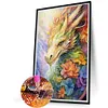 Diamond Painting-DIY Full Round Drill Dragon(60*40 CM)
