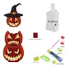 >SALE<Acrylic 2D Flat DIY Pumpkin Shake Head Desktop Diamond Art Kits Table Decor