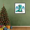 >SALE<5D DIY Full Round Drill Diamond Painting Young Dragon Kit Home Decor 30x30cm