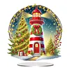 Christmas Print DIY Diamond Painting Desktop Ornaments Kit Table Decor