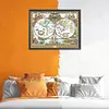 14CT Counted/Stamped Old world map- Cross Stitch   56*46cm/22.05*18.11in(Brand)