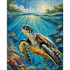 (Multi-Style) Marine Life-11CT Stamped Cross Stitch  40*50cm/15.75*19.69in