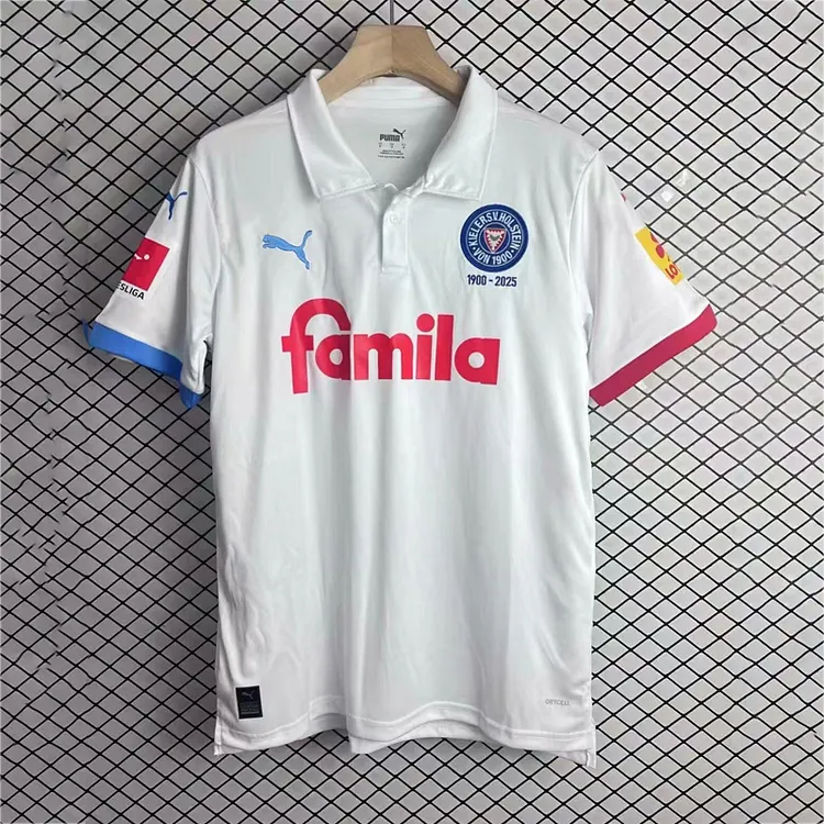 【S~4XL】Holstein Kiel  125th Anniversary Jersey