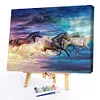 Galloping Horse-Paint By Numbers Acrylic Painting 40*30CM