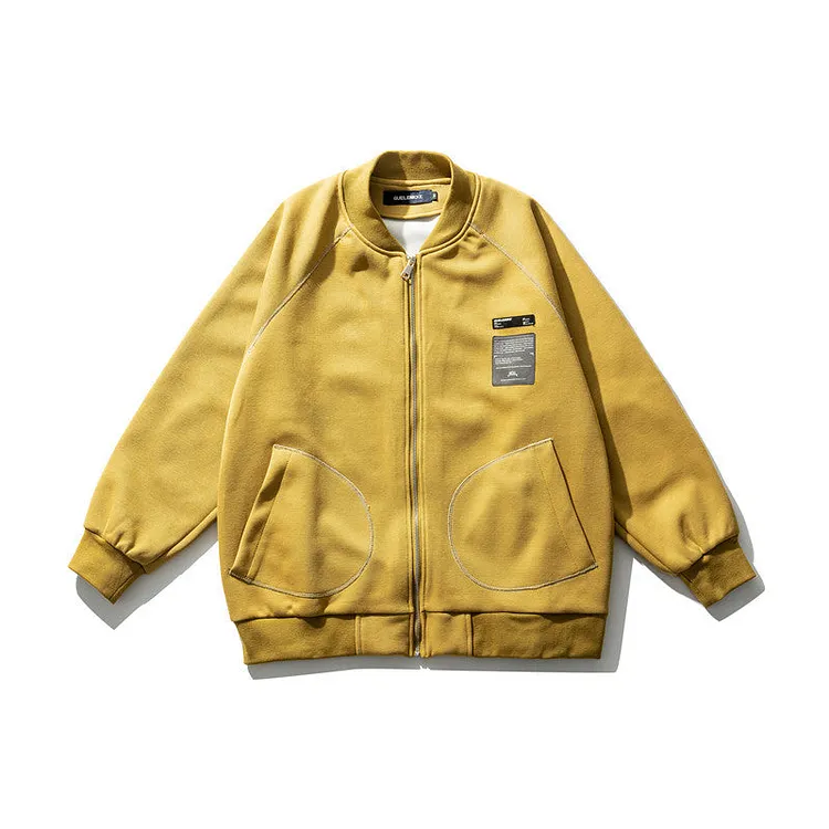 Letterman Jacket Outfit Senior Jackets Varsity Baseball Coat Spring Baseball Uniform Jacket Casual
